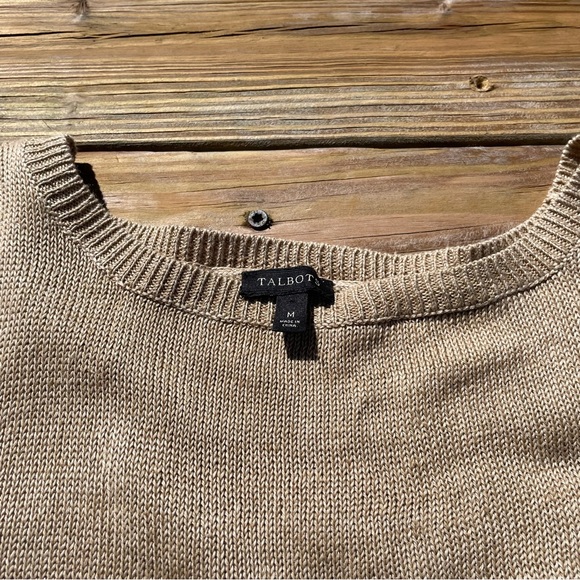 Talbots Tan Sweater - Picture 3 of 4